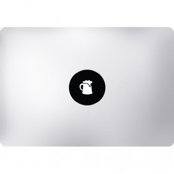 Bierkrug MacBook Aufkleber  